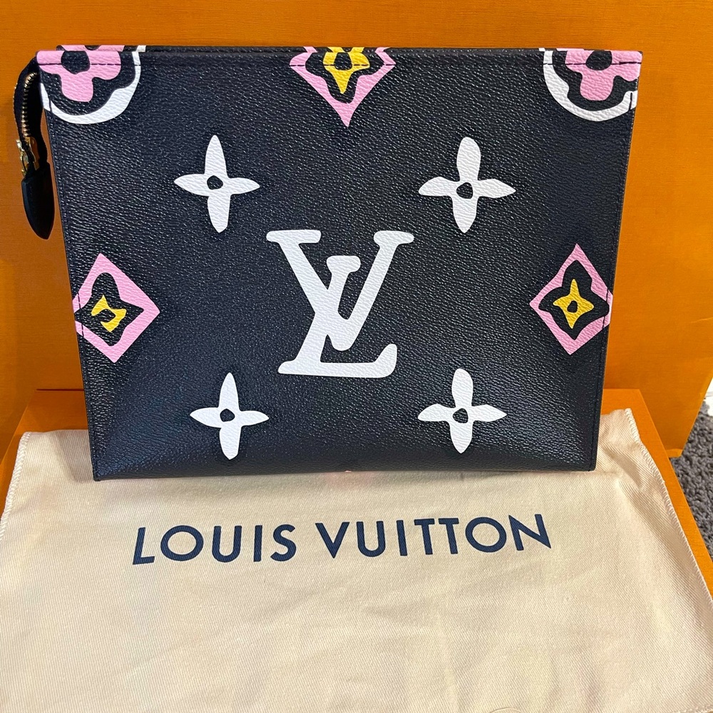 🖤💗 Louis Vuitton monogram bag pouch purse 🖤🤍💖♠️ - Picture 7 of 11
